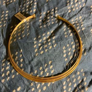 Madewell gold wire choker